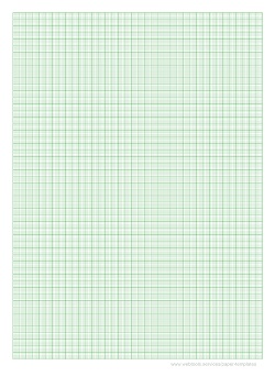 Webtools - Printable 1mm Graph Paper With Green Color Lines
