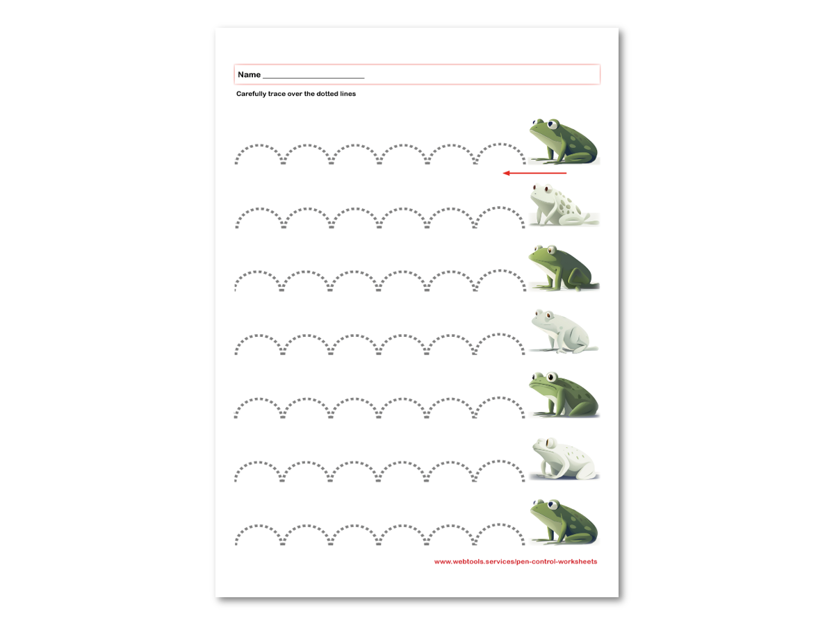 webtools-right-curve-line-worksheet