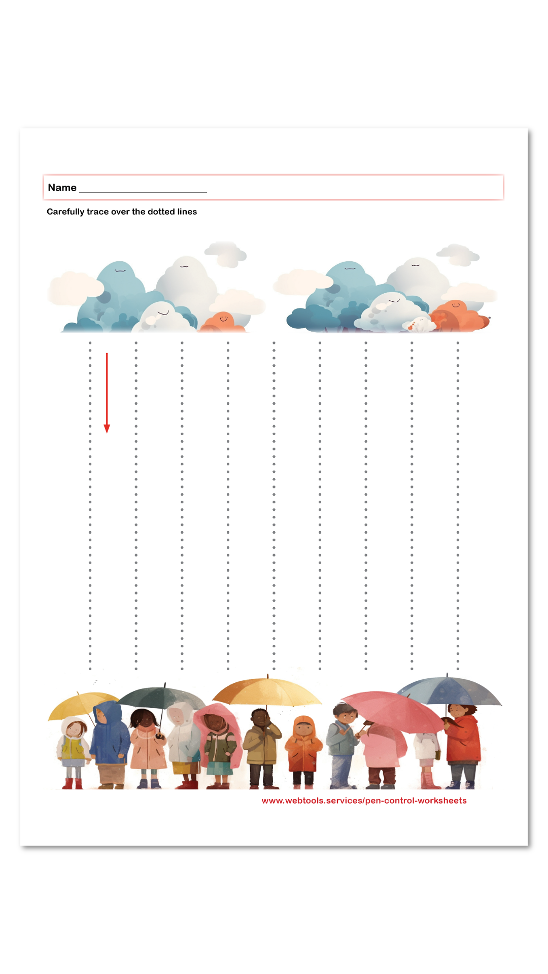 webtools-standing-line-worksheet-fun-handwriting-practice
